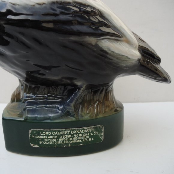 Lord Calvert Canadian Eider Duck Whisky Decanter. - Picture 15 of 16